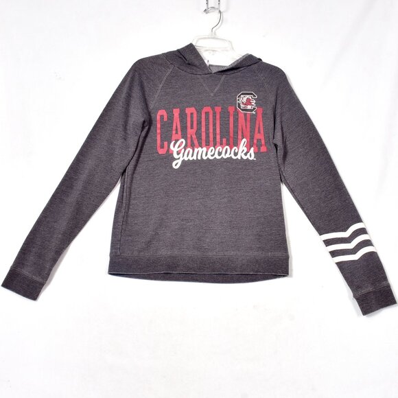 South Carolina Gamecocks Campus Hoodie Pullover Ladies Small Gray Sideline - Picture 1 of 5